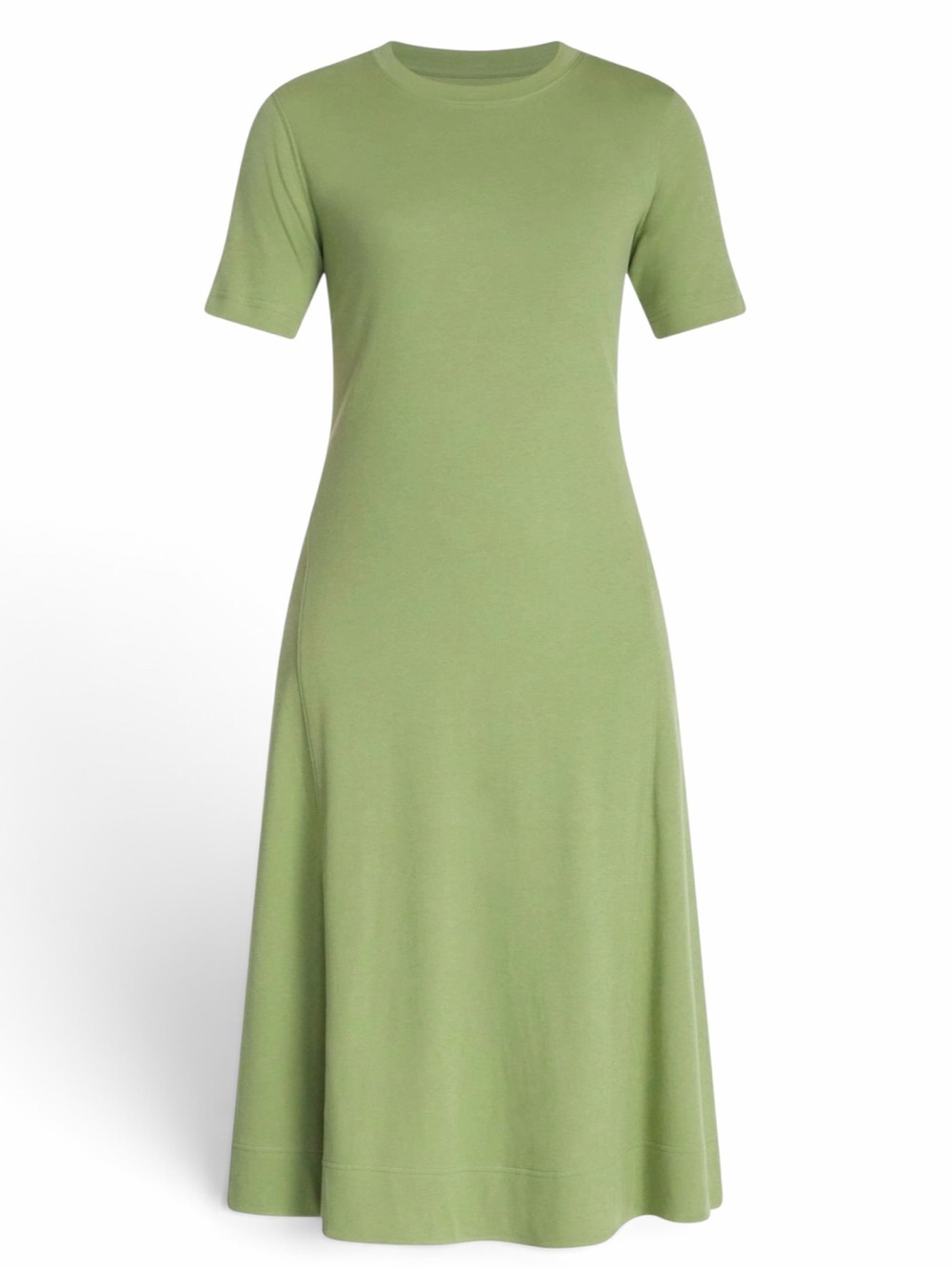 Time and Tru Women's Seamed Cotton Midi Dress Size  XXL